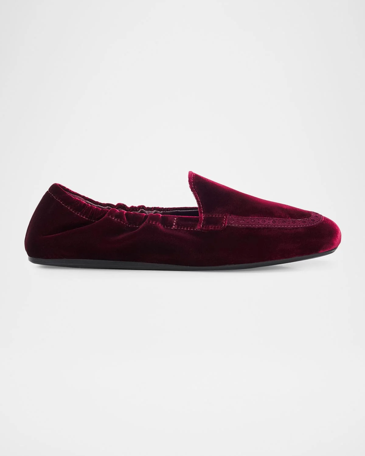Rika Velvet Loafers - 1