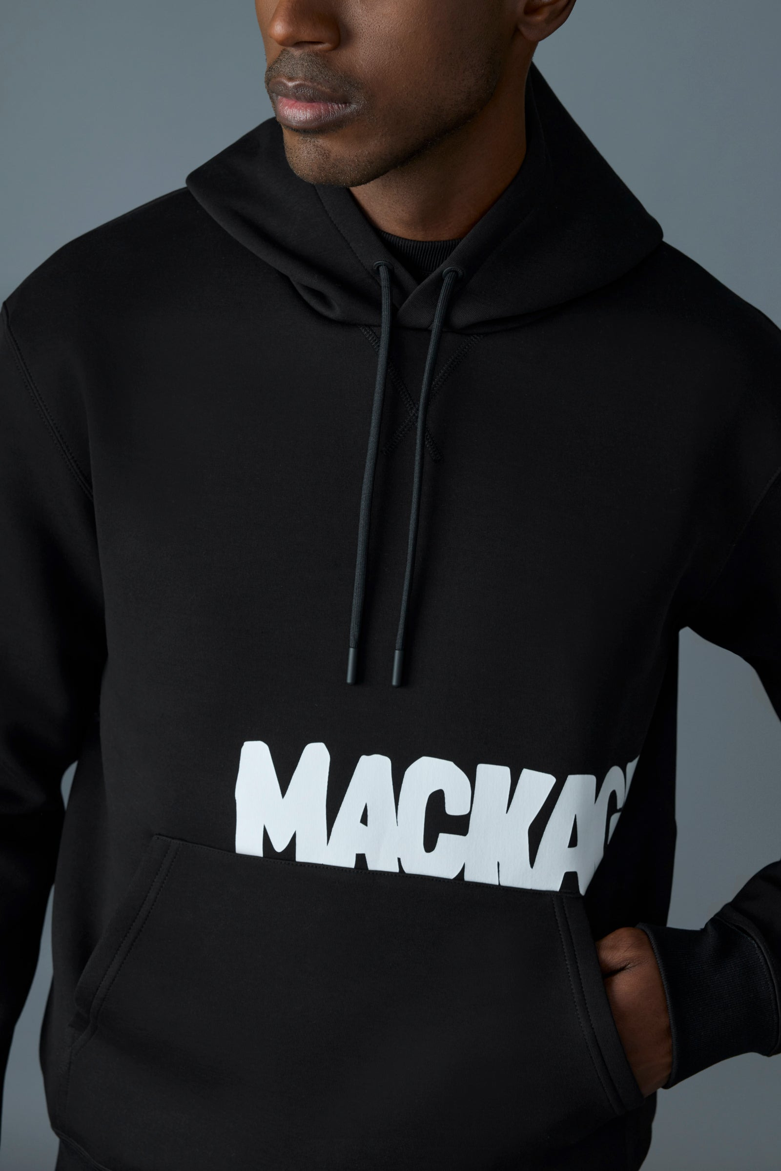 KRYSTIAN-PR Double-face Jersey Logo Hoodie - 5
