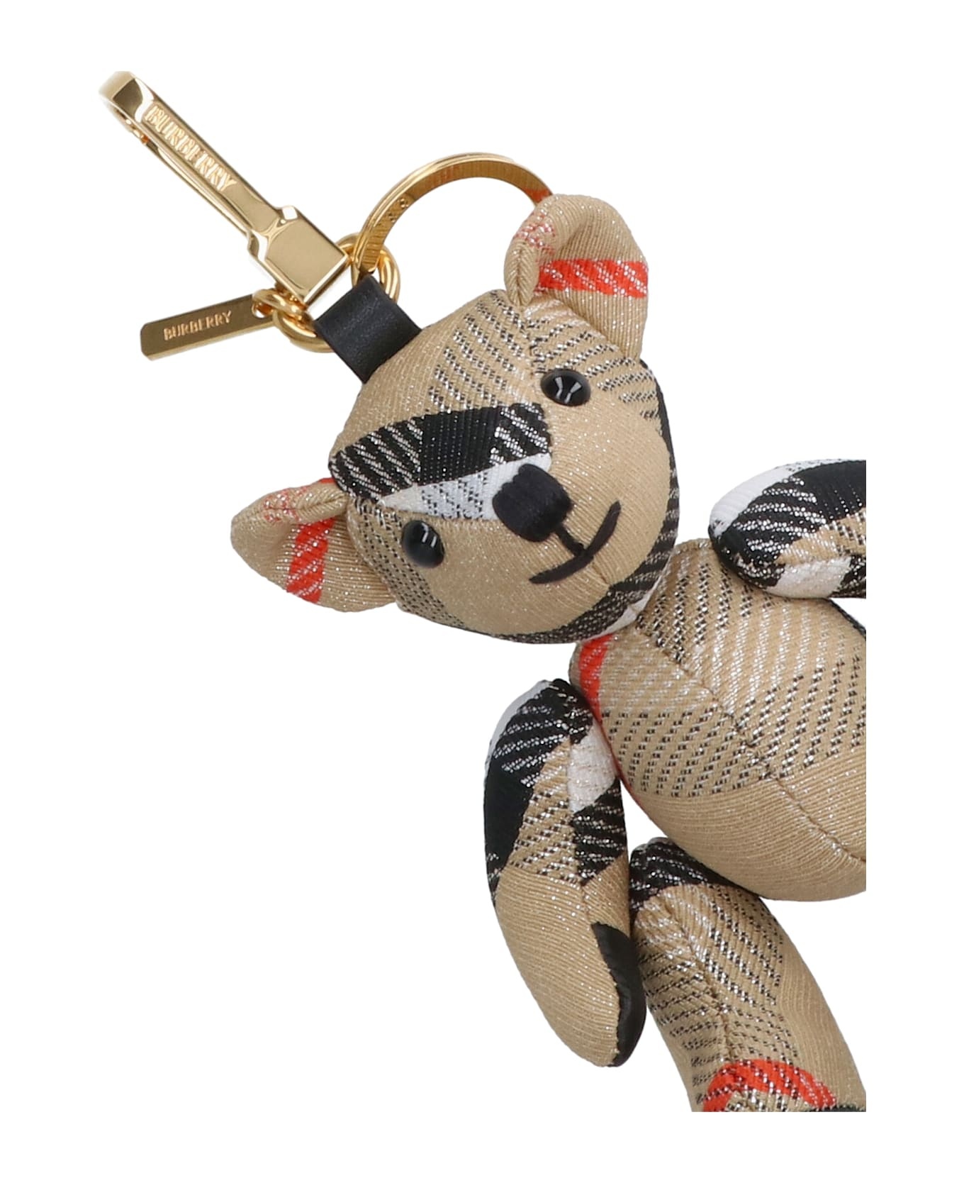 "thomas" Teddy Bear Keyring Charm - 3