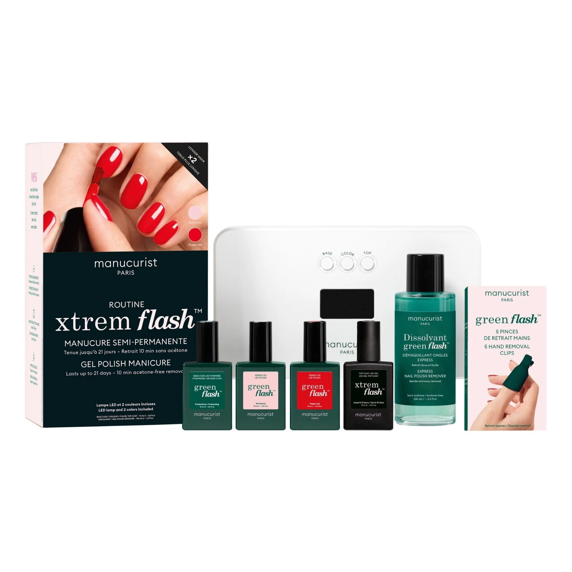 Xtrem Flash Long-Lasting Gel Polish Routine Kit - 1
