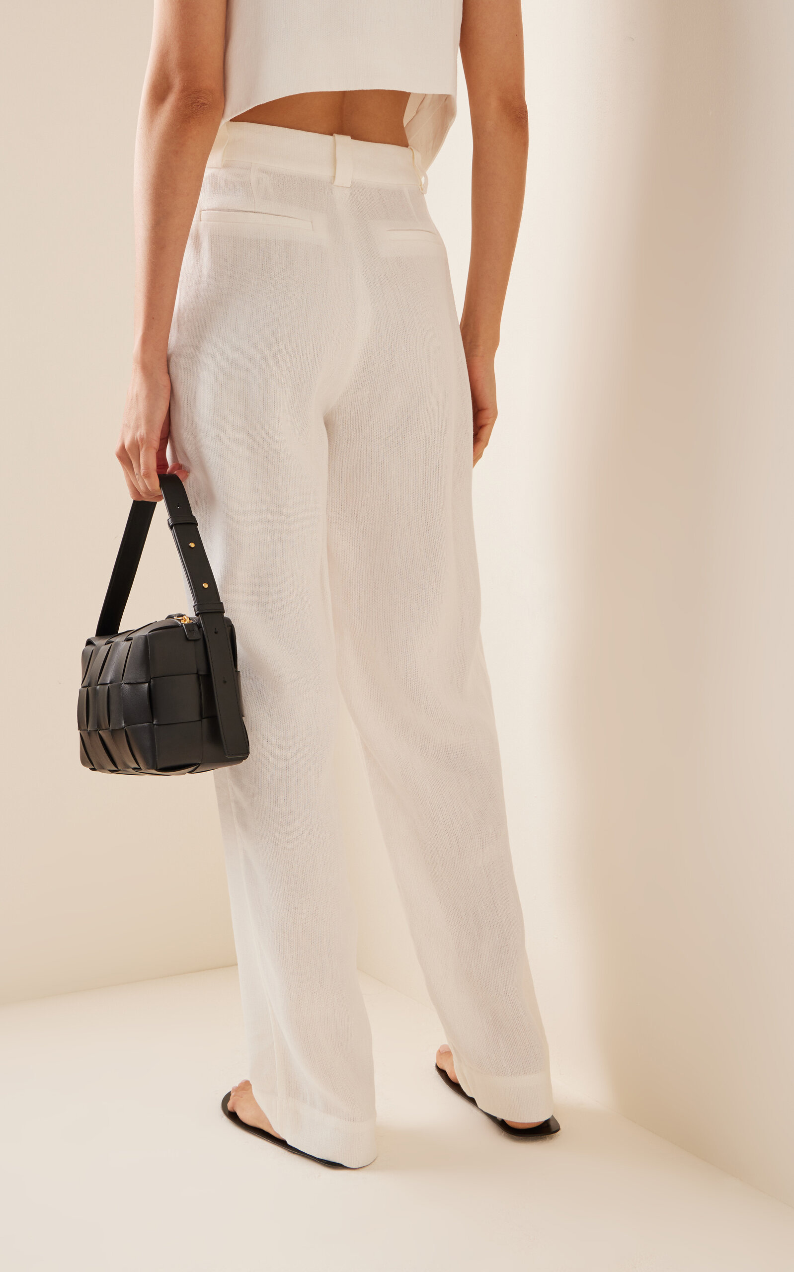 Clemence Straight-Leg Pants white - 5