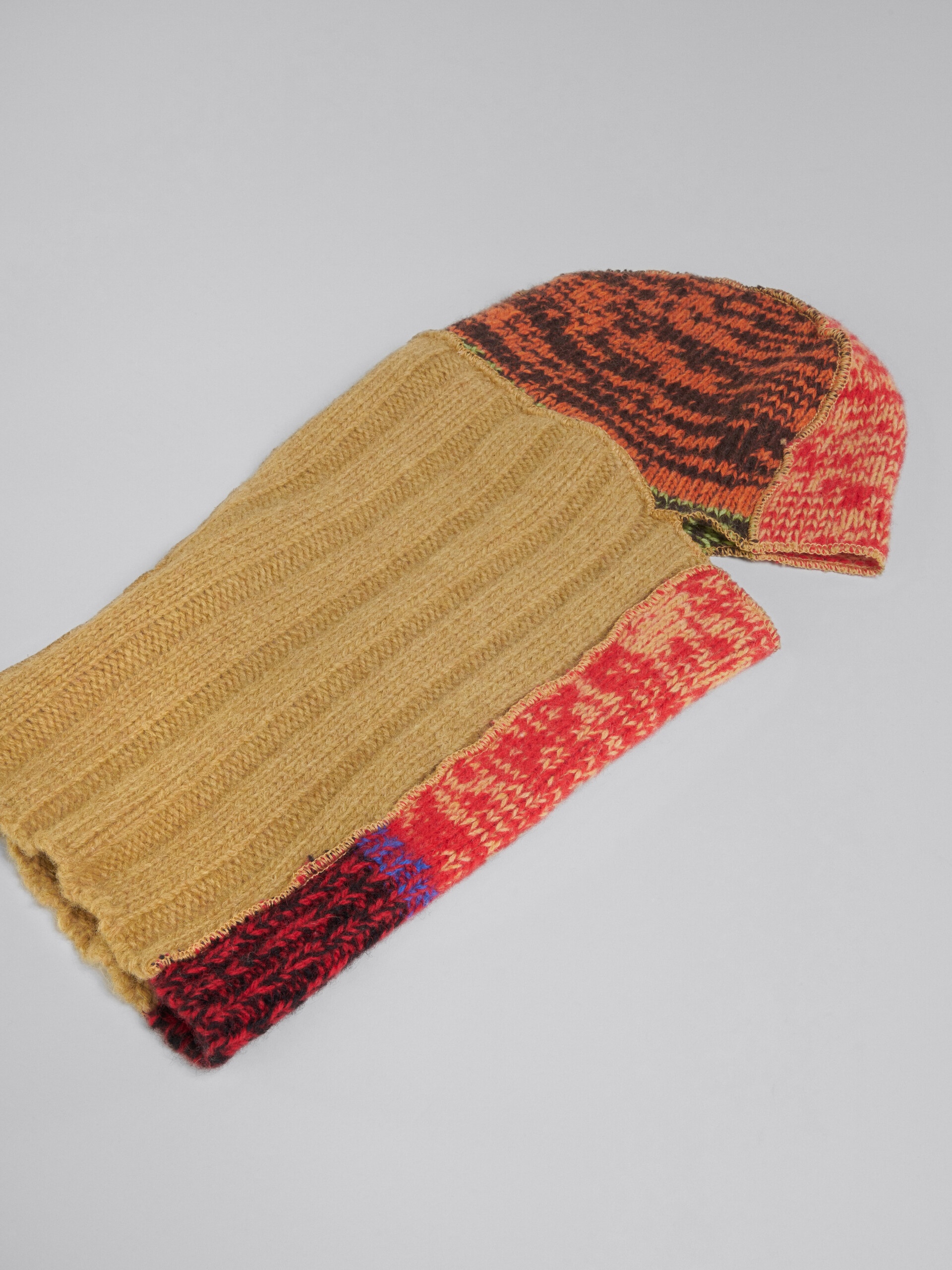 RED-TONE WOOL BALACLAVA - 3