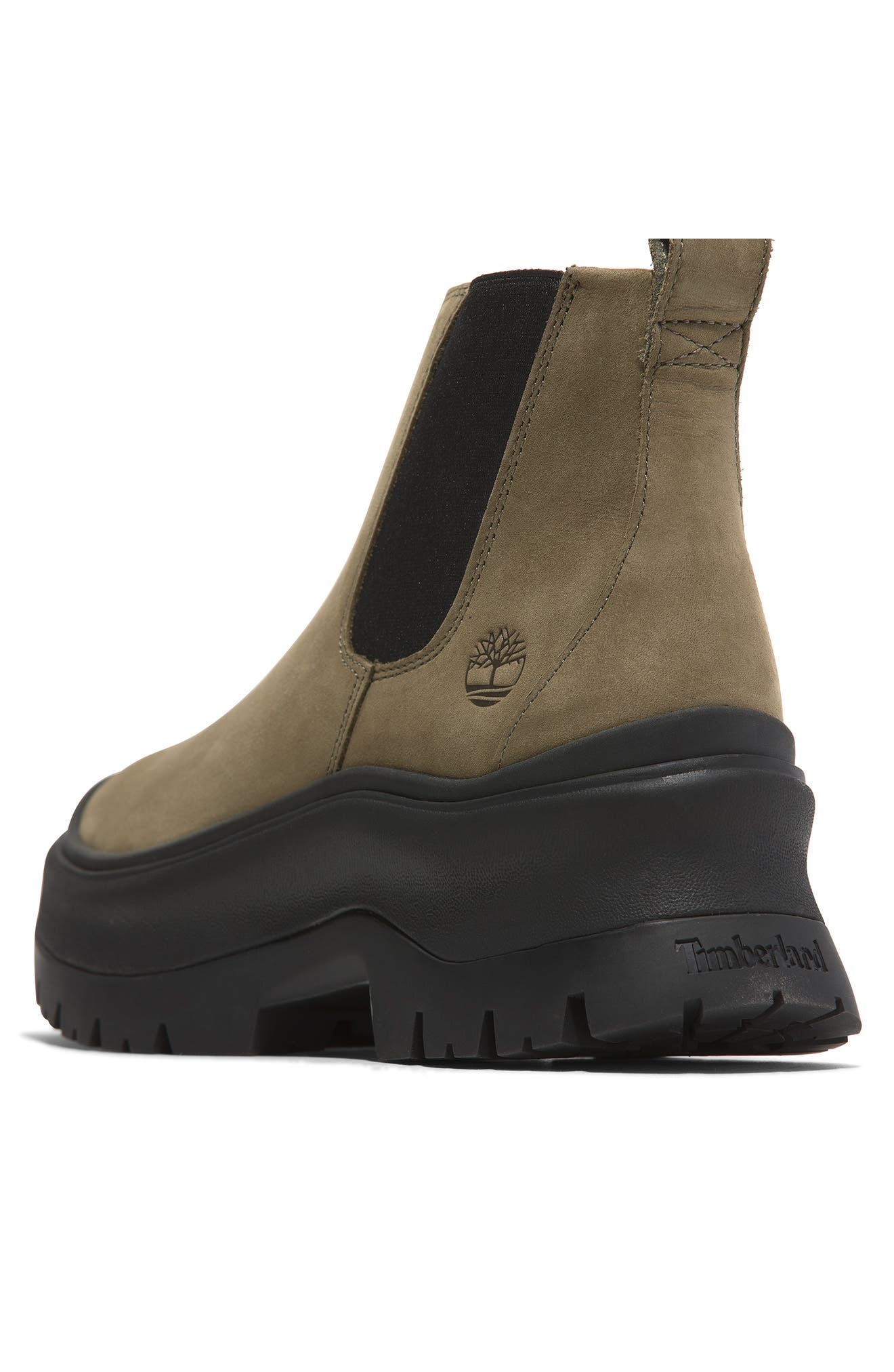 Timberland Roxie Lane Chelsea Boot in Olive Nubuck at Nordstrom - 6