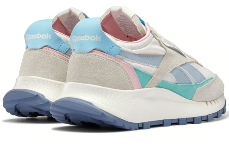 Reebok Reebok 고전적인 가죽 Legacy Sneaker 회색/녹색/파랑 GZ0731 outlook