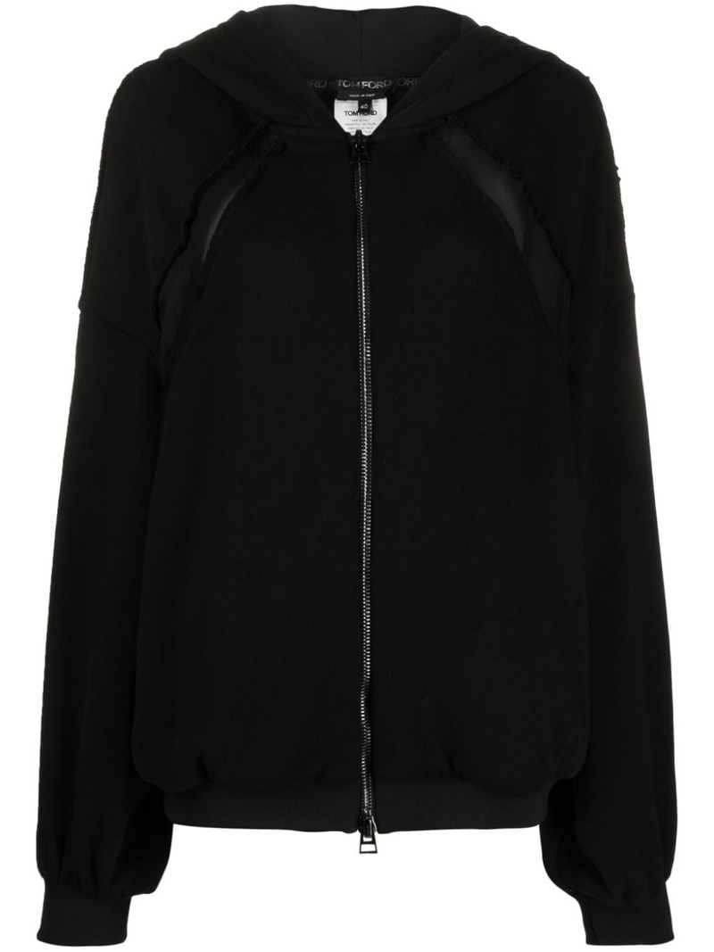 panelled zip-up 후드 1