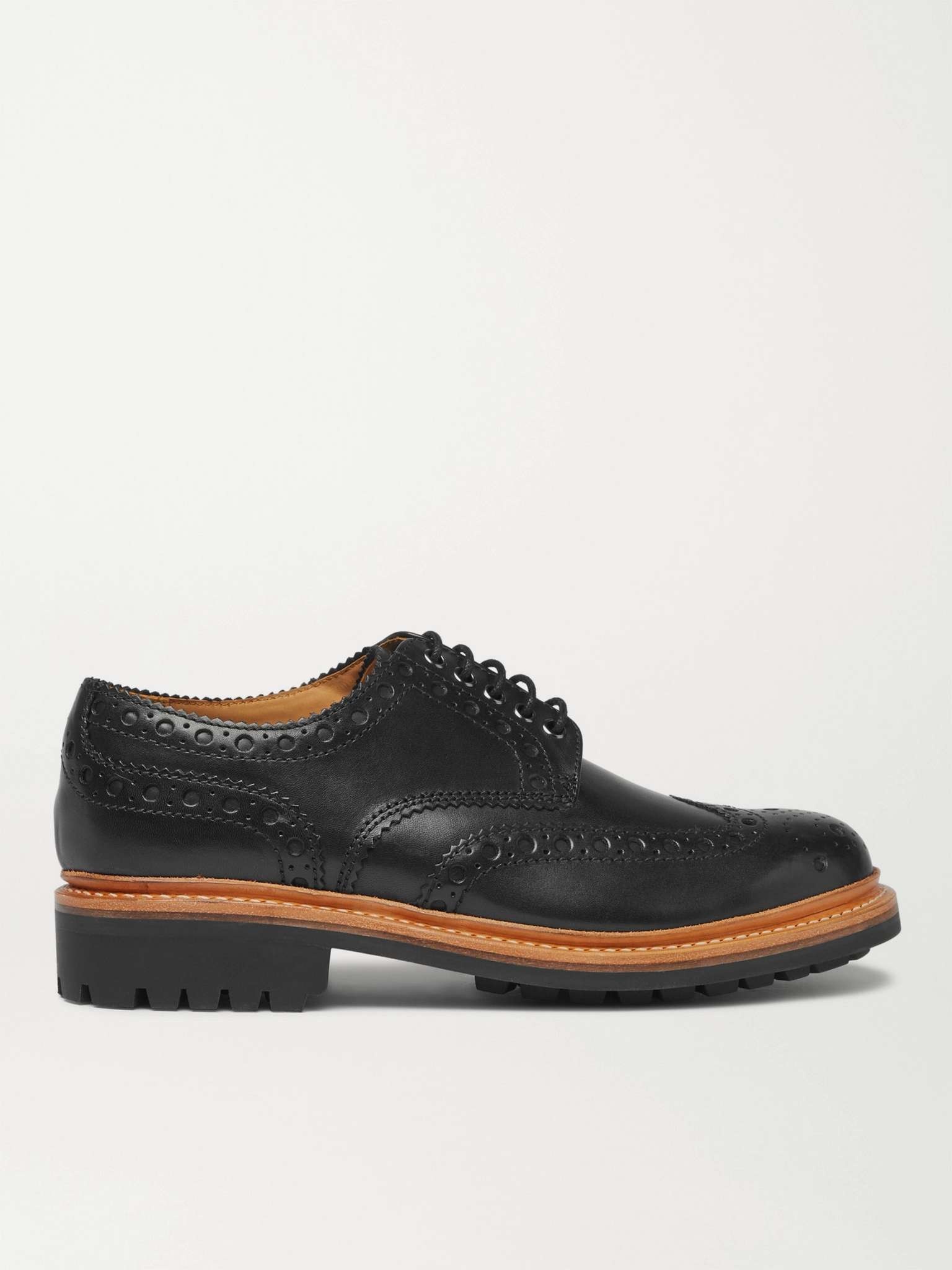 Archie Leather Wingtip Brogues - 1