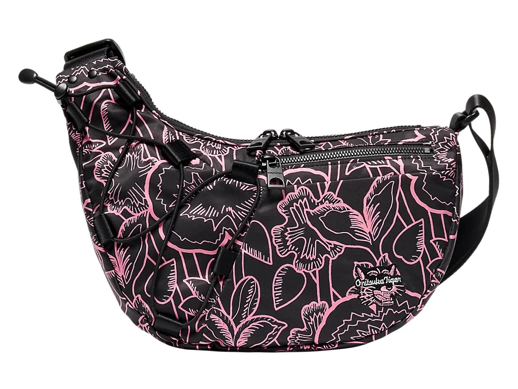 PRINTED SMALL MESSENGER BAG - 1