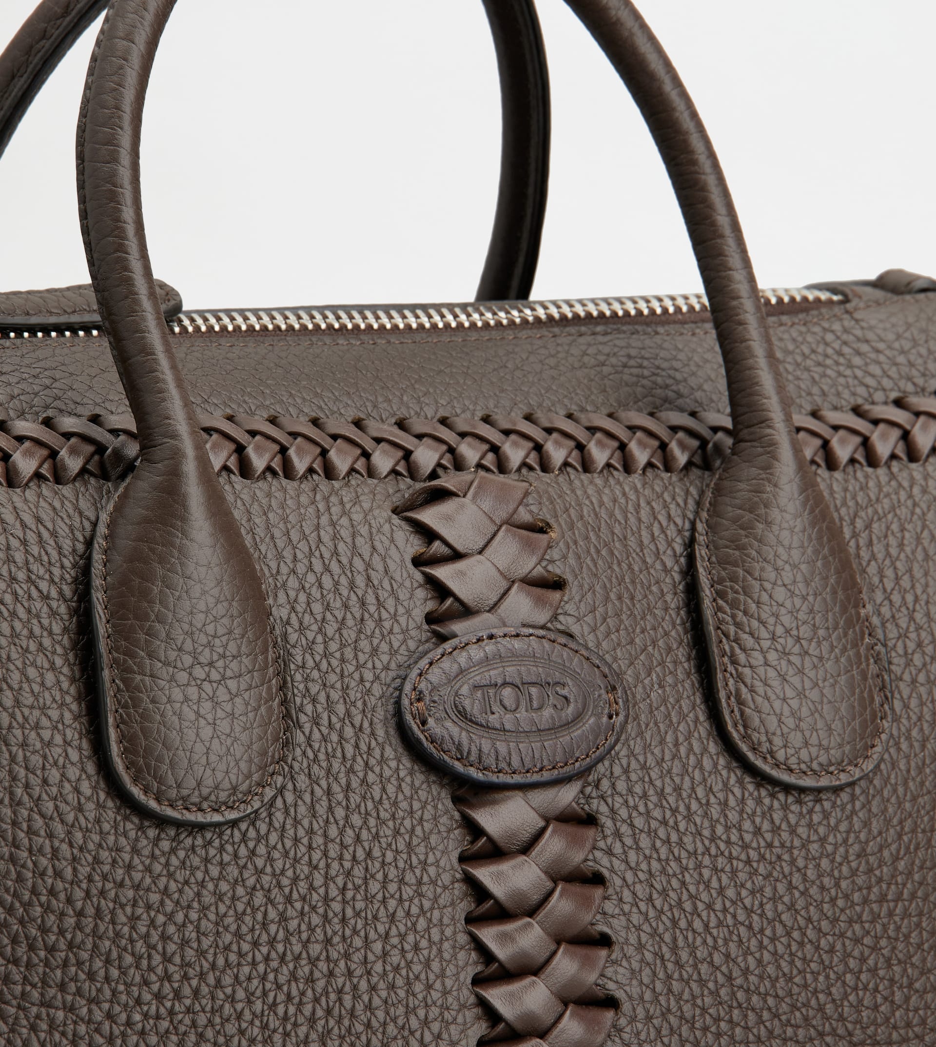 TOD'S DI BAG IN LEATHER SMALL - BROWN - 5