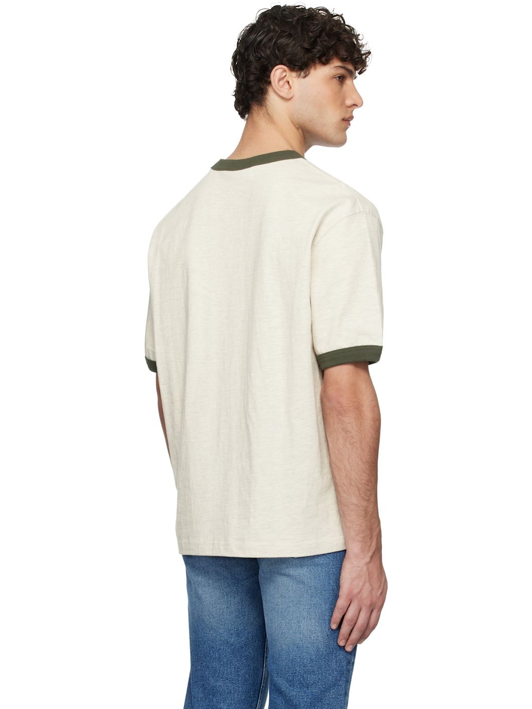 Off-White 'UBC' Ringer T-shirt - 3