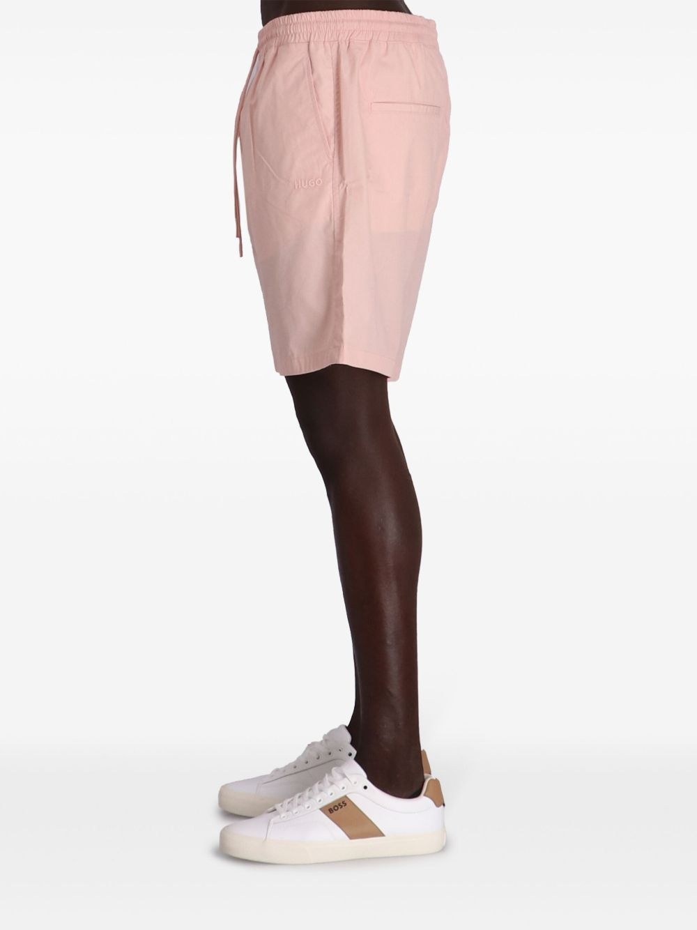 Dan drawstring cotton shorts - 3