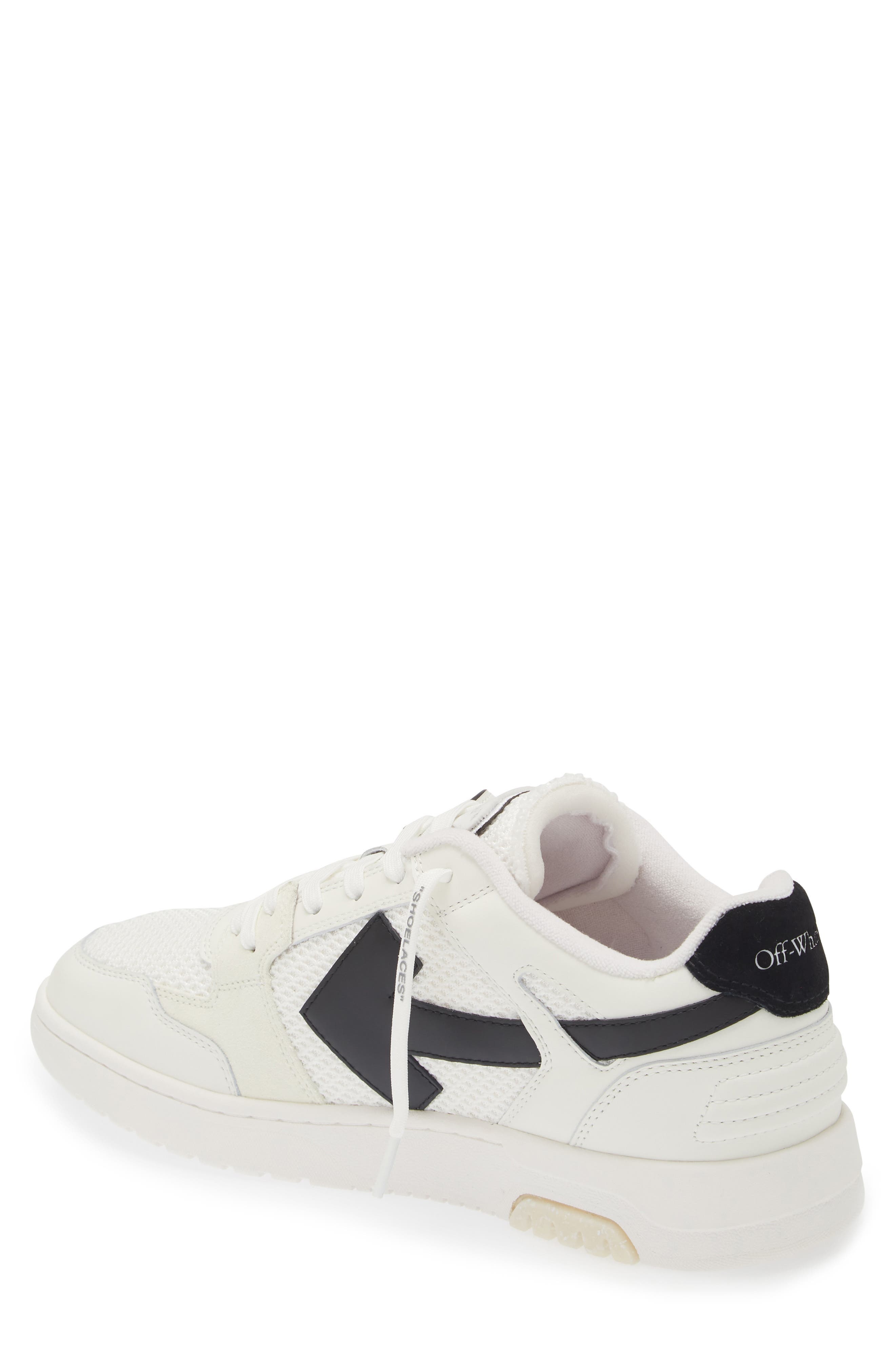 Off-White Slim Out of Office Low Top Sneaker in White - 2