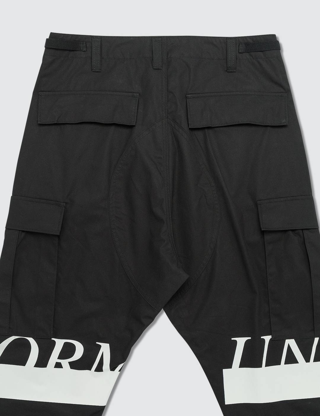 Hem Cut-off Cropped Cargo Pants - 6