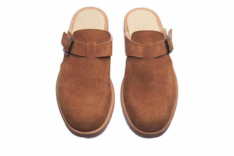 Athenes Velours Cognac - Rubber Sole 4