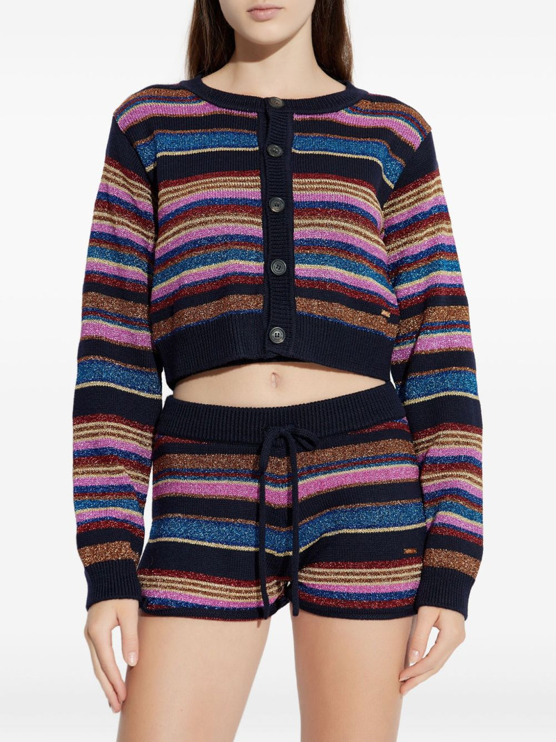 striped button-up cardigan 3