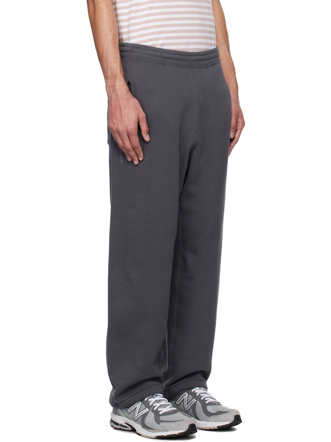 Gray Reversible Sweatpants - 2