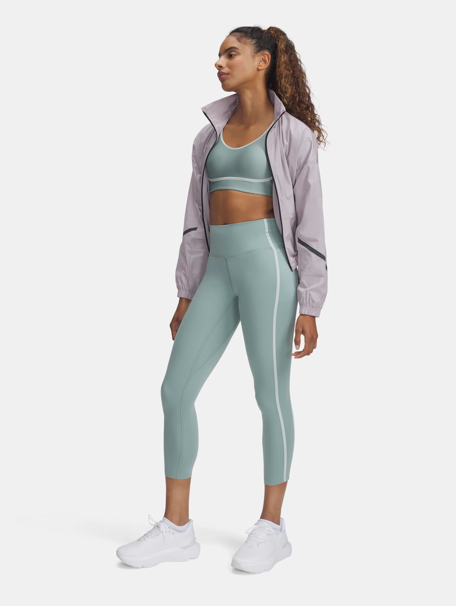 Women's UA Meridian Piped Ankle Leggings - 3