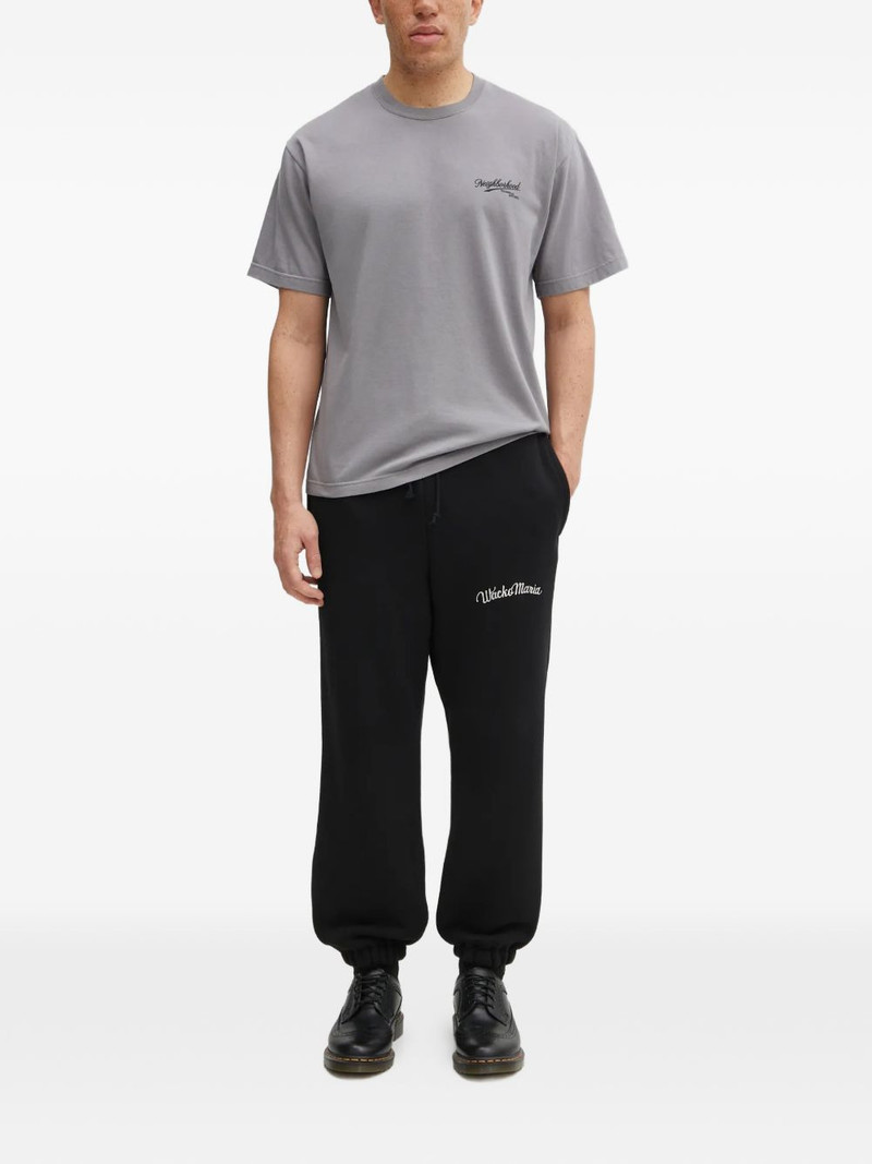 WACKO MARIA drawstring logo-detail track pants outlook