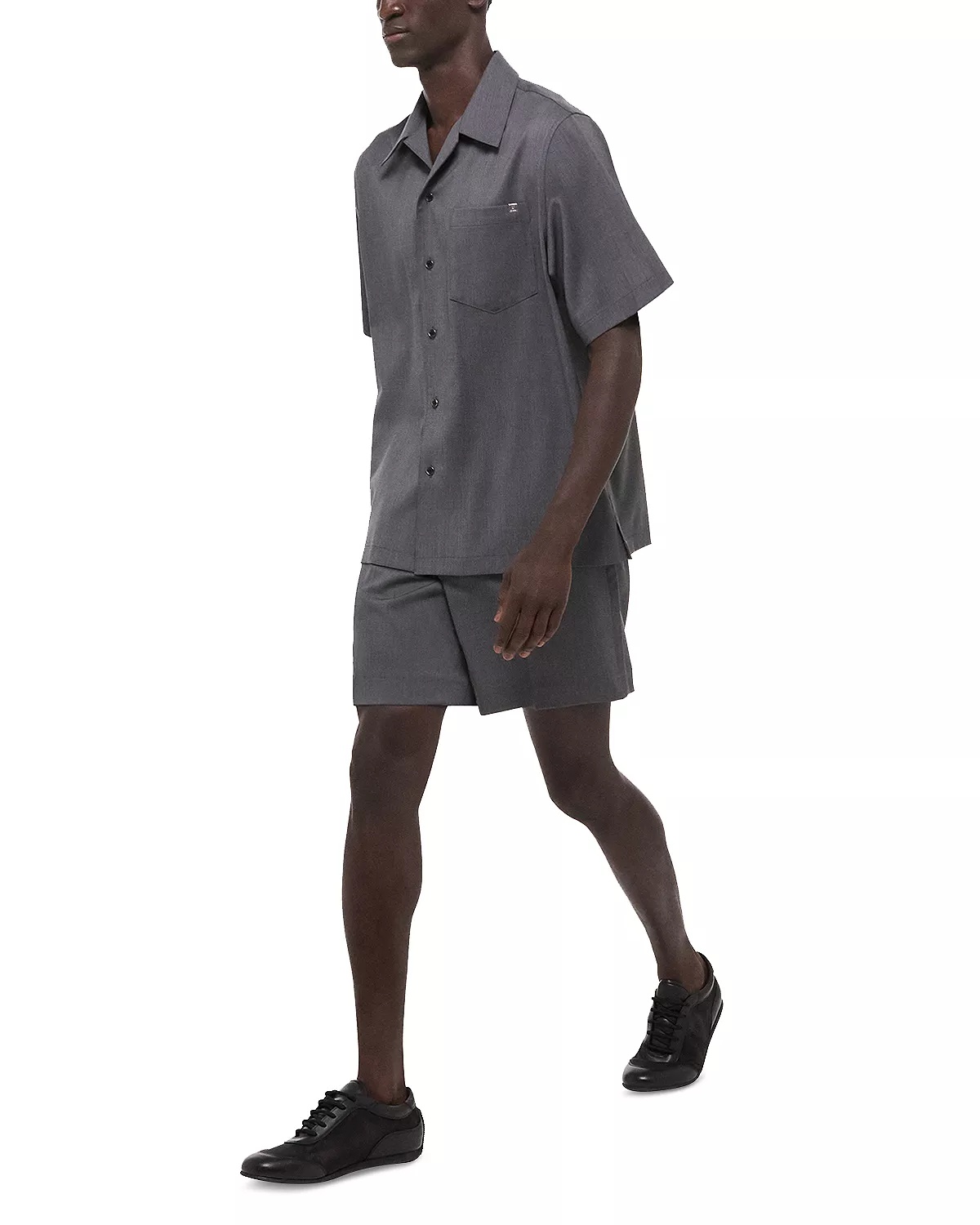 Boxy Short Sleeve Camp Shirt - 3