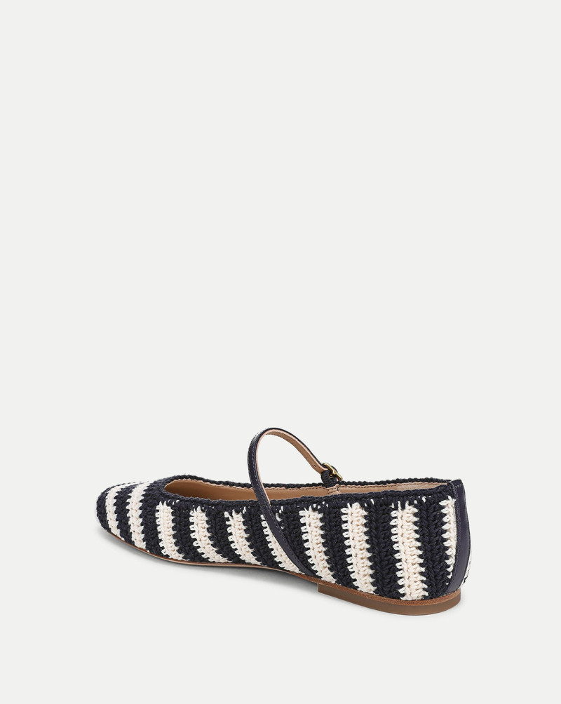 VERONICA BEARD ELLIE CROCHET FLAT outlook