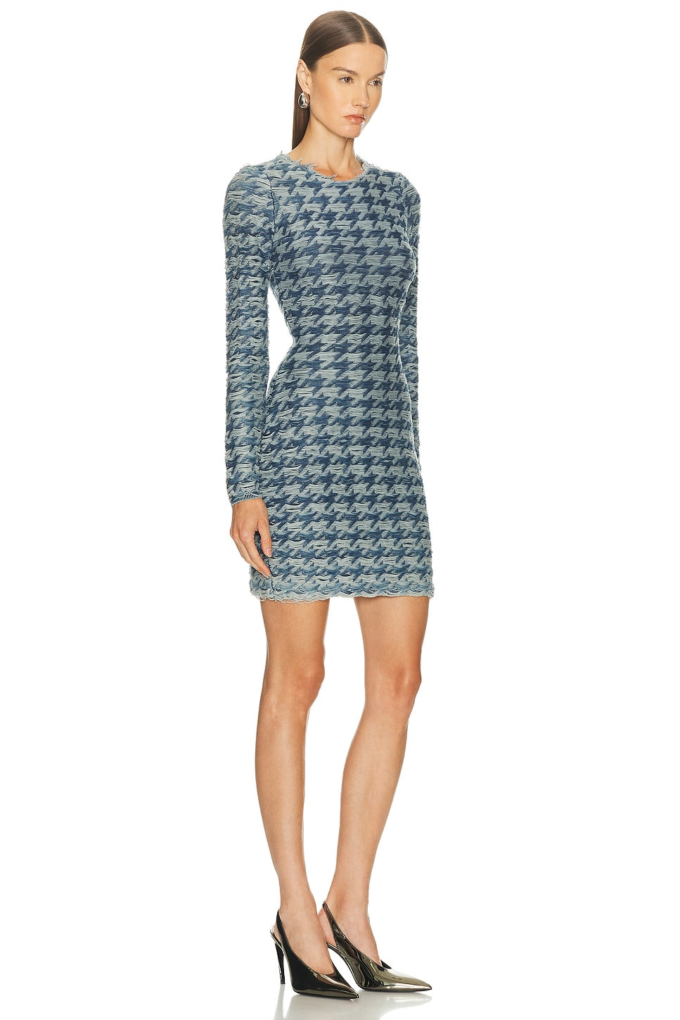 Long Sleeve Mini Dress - 2