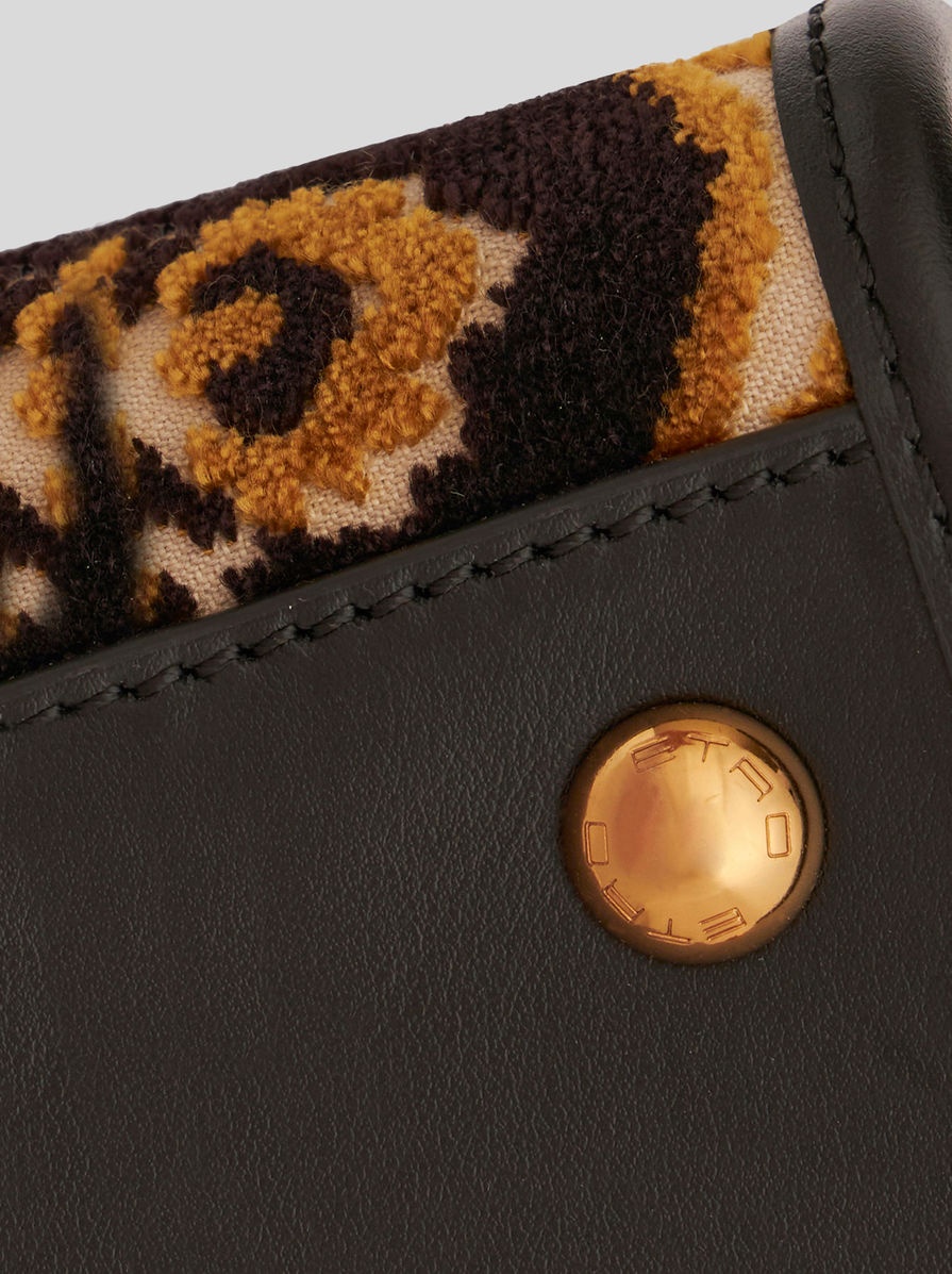 SMALL JACQUARD LOVE TROTTER BAG - 7
