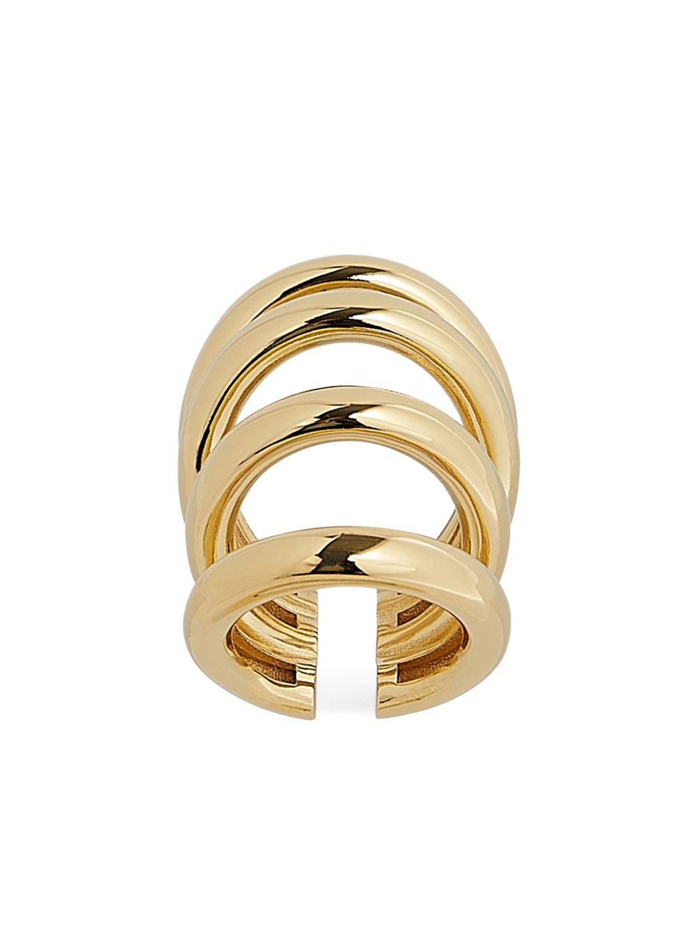 multi-ring ear cuff - 2