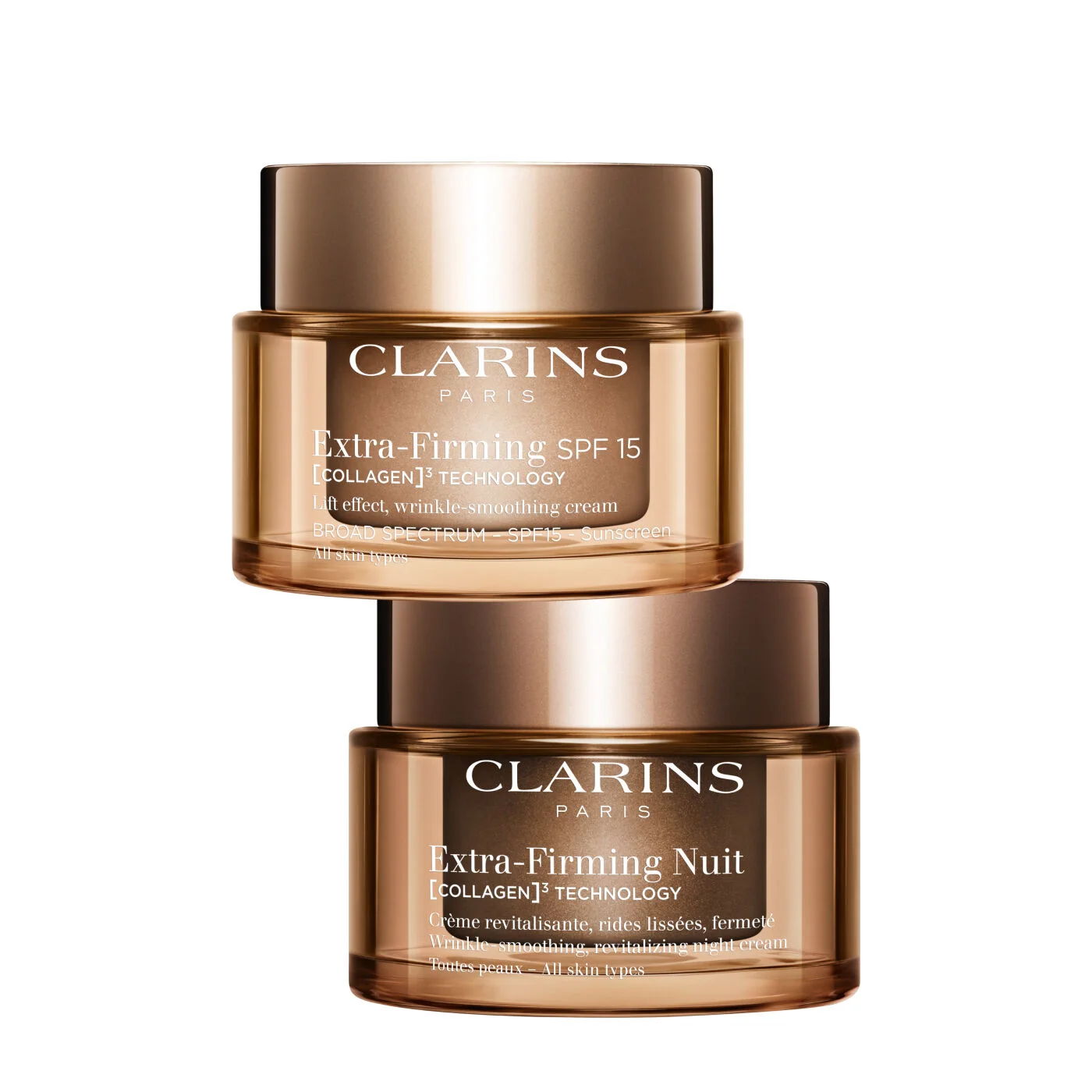 Extra-Firming 24/7 Duo-SPF | Extra-Firming Refillable Day Cream with SPF 15 & Night Cream - 1