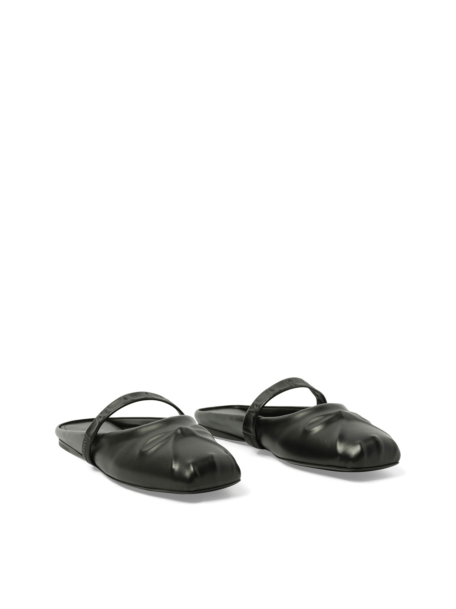 Little Bow Sabot in Black - 2