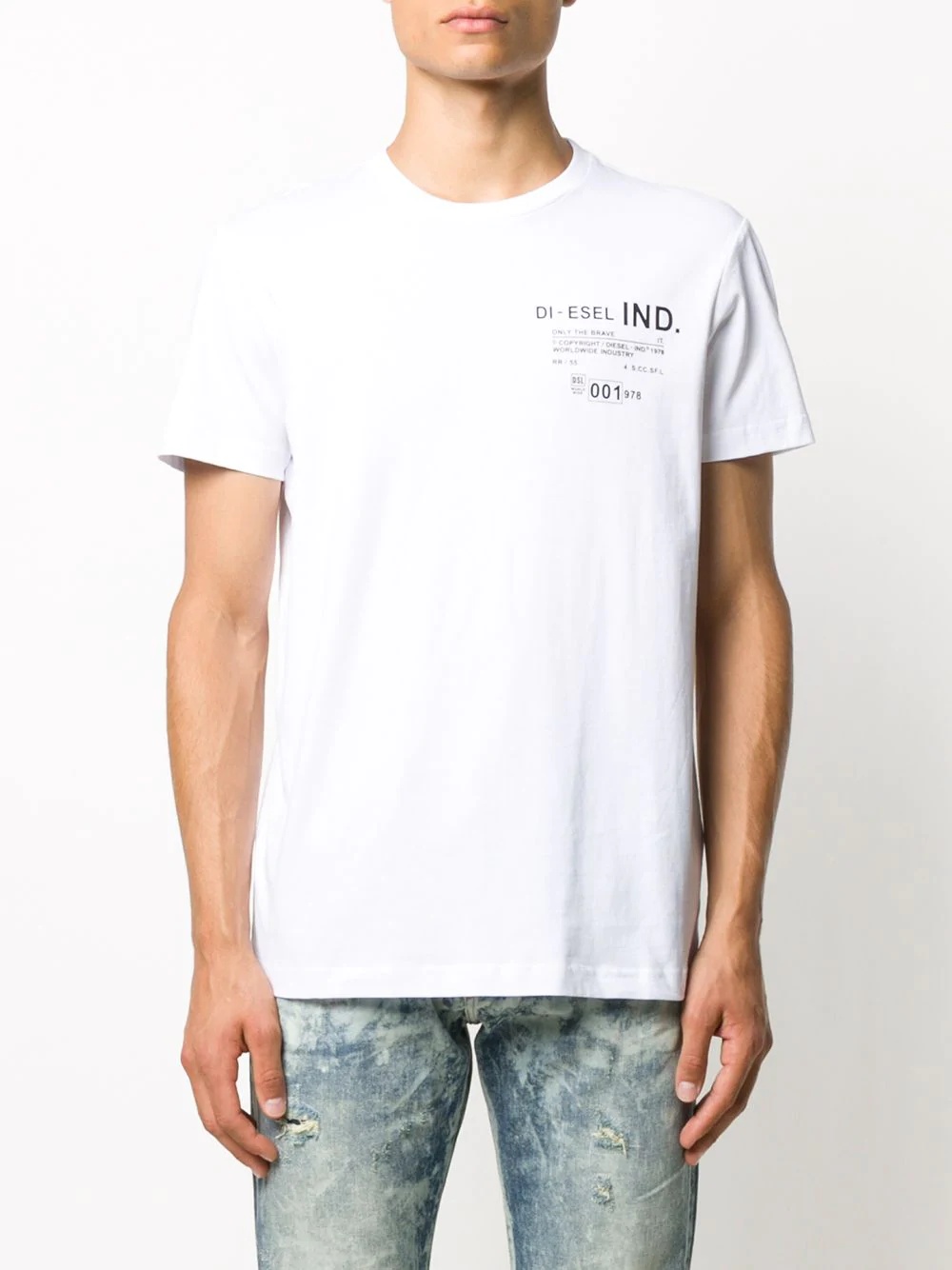 logo print T-shirt - 3