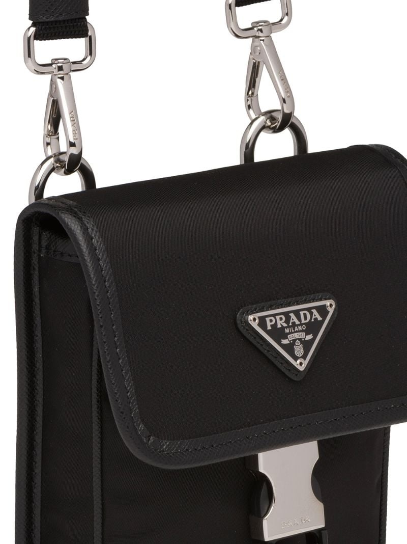logo-plaque crossbody bag - 3