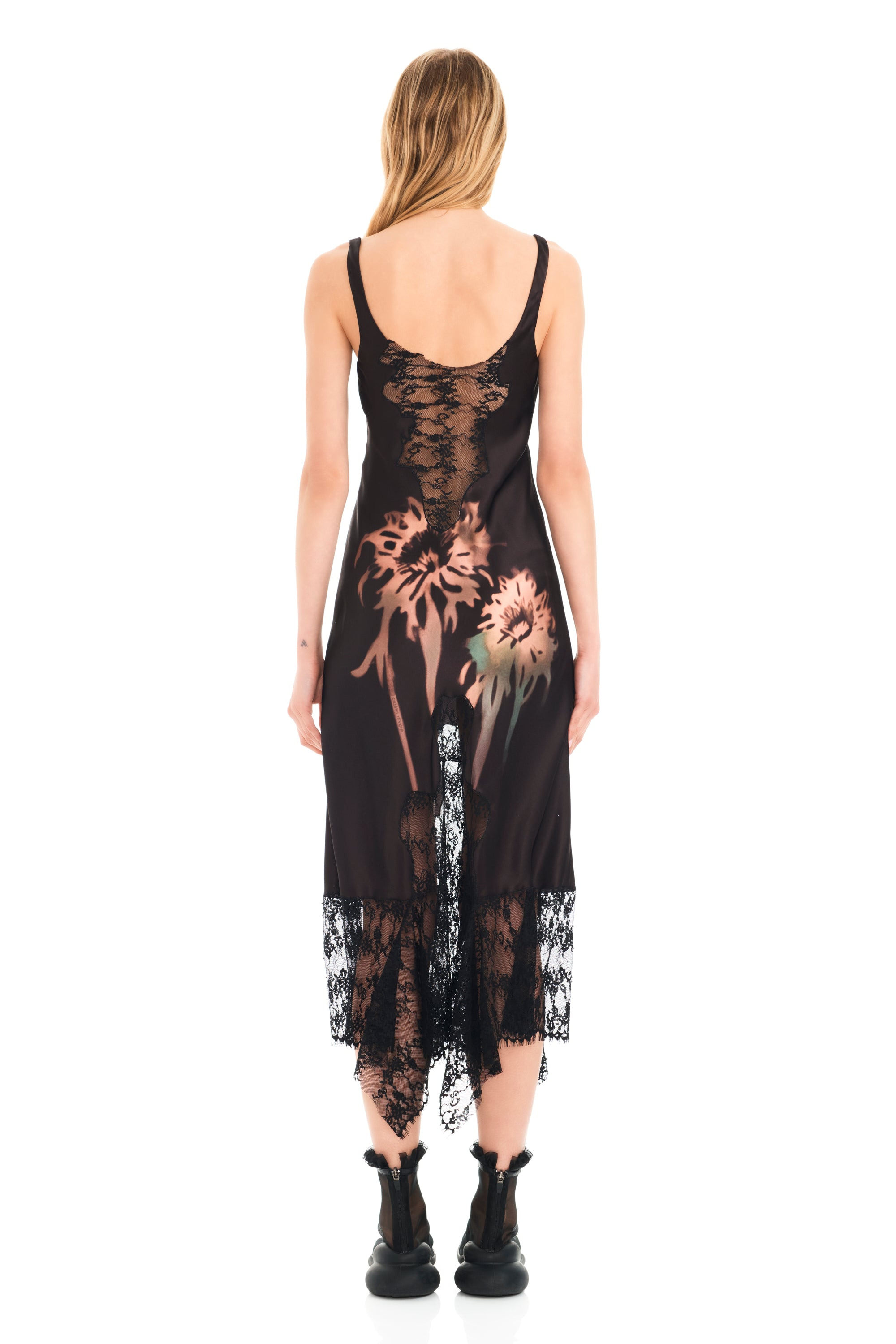 EARTH FADED FLOWER ANEMONE DRESS - 5