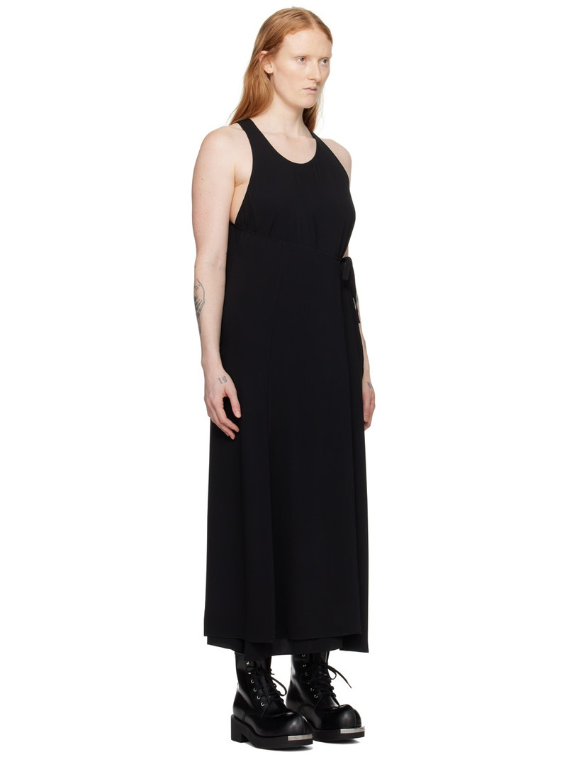 Black Wrap Maxi Dress 2