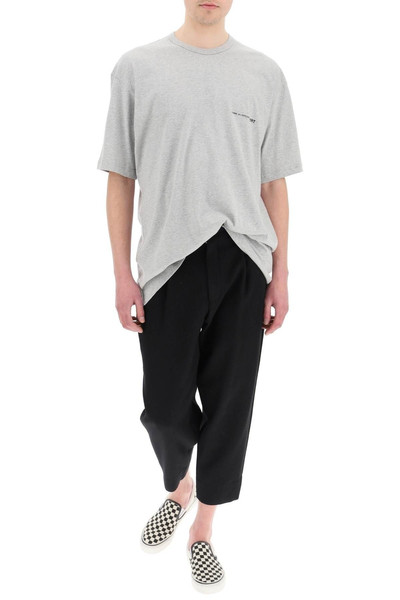 Comme des Garçons SHIRT BASIC T-SHIRT WITH LOGO PRINT outlook