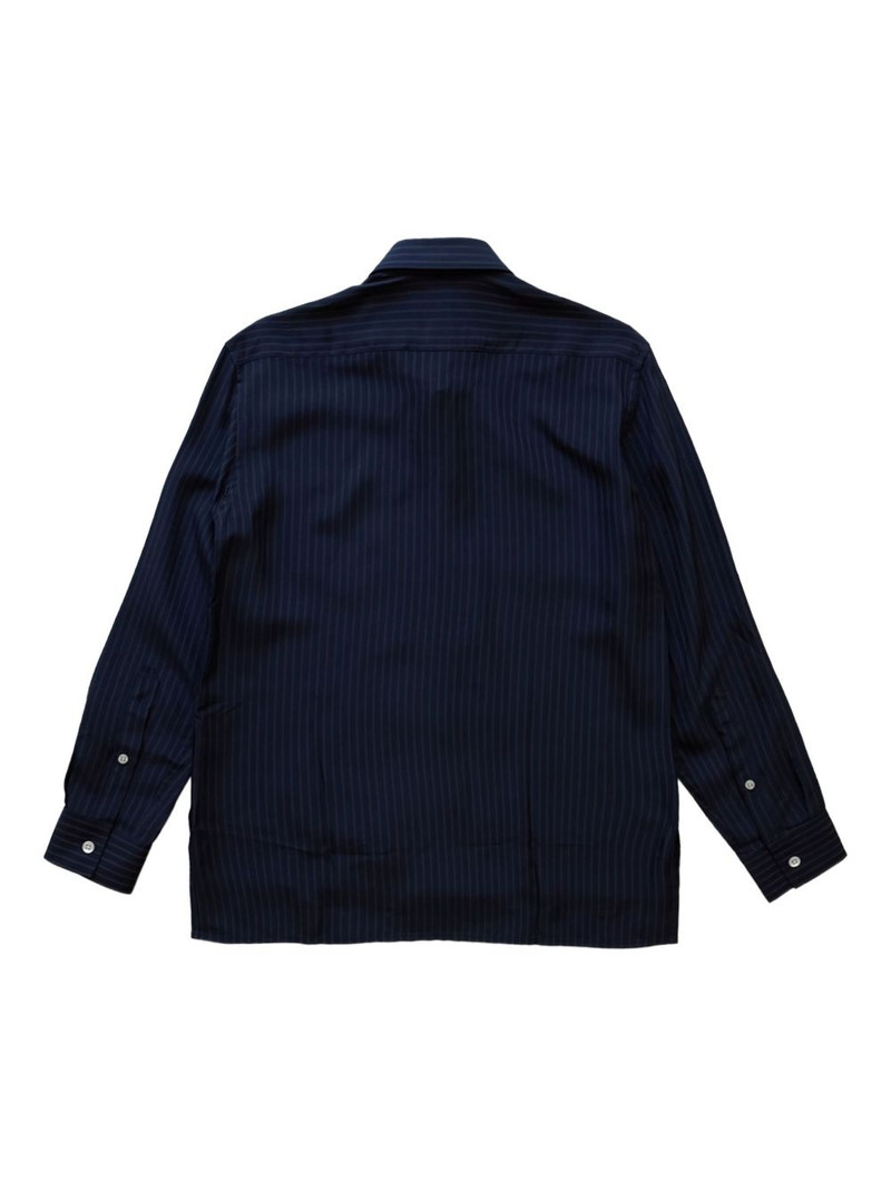 NAMACHEKO Guardia pinstripe long-sleeve shirt outlook
