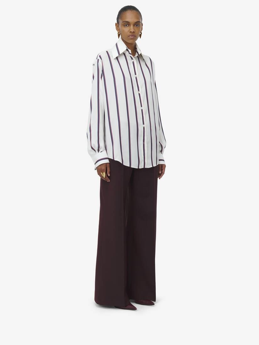 College Stripe Shirt - 4