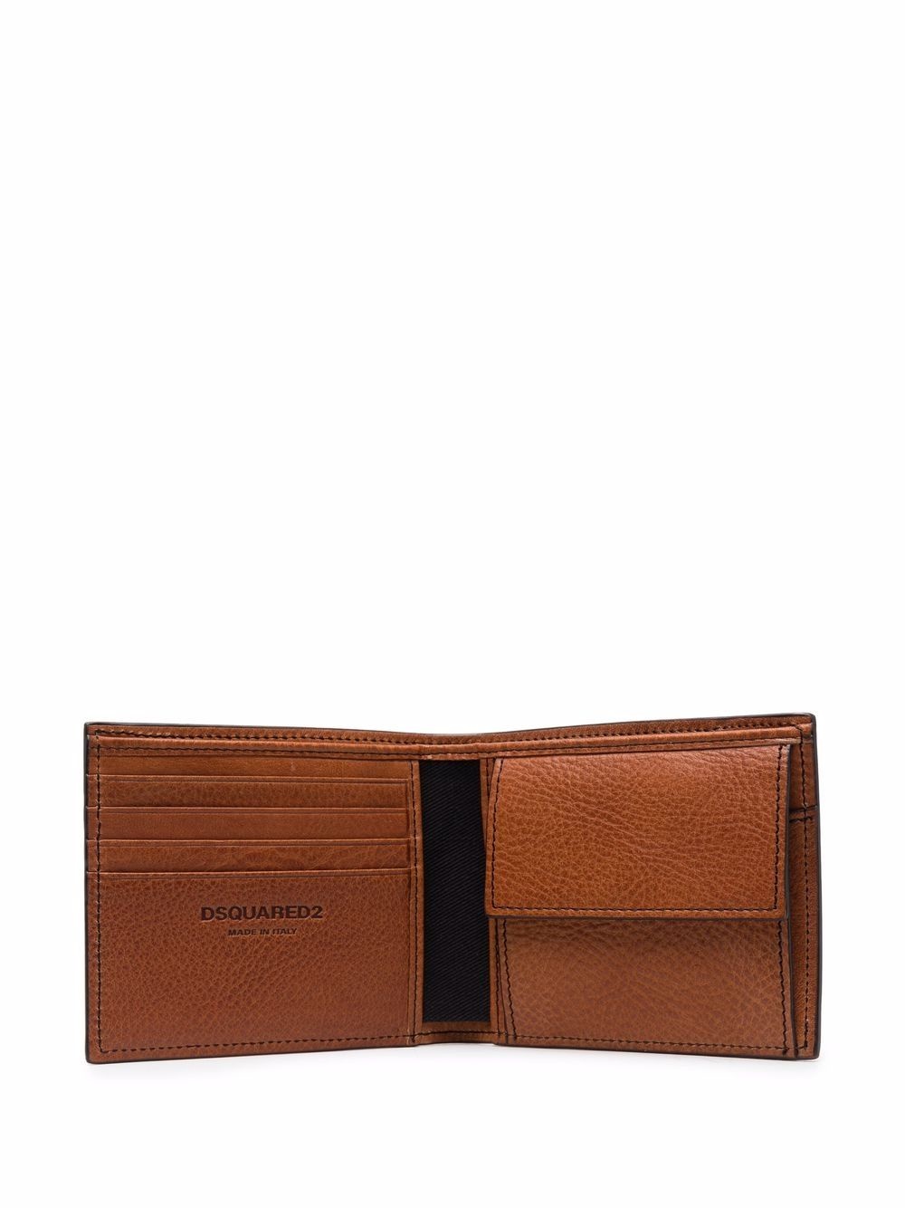 logo-print bifold wallet - 3