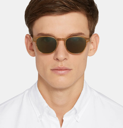 MOSCOT Arthur Round-Frame Acetate Sunglasses outlook