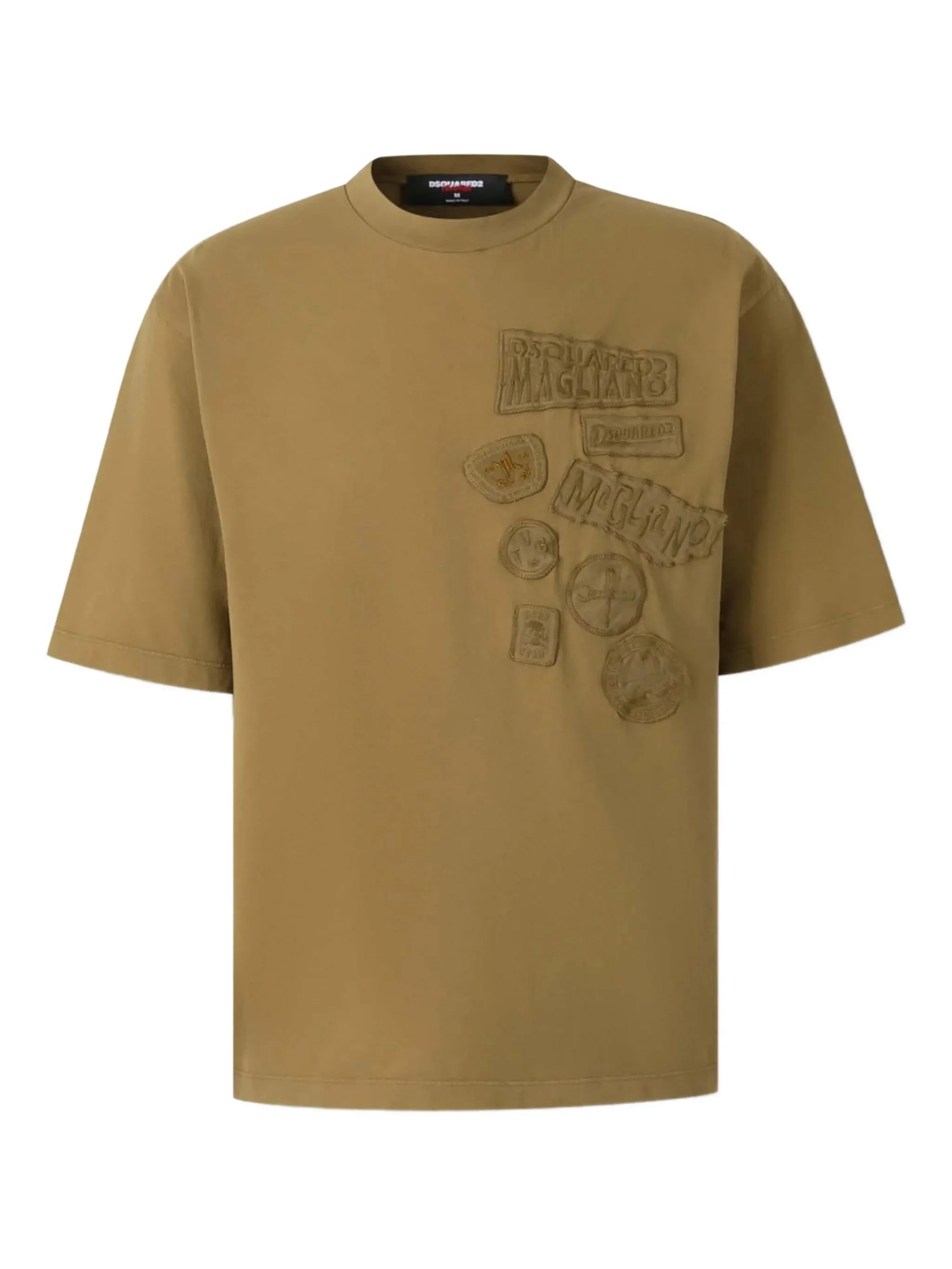 Dsquared2 Embroidered-patch T-shirt - 1