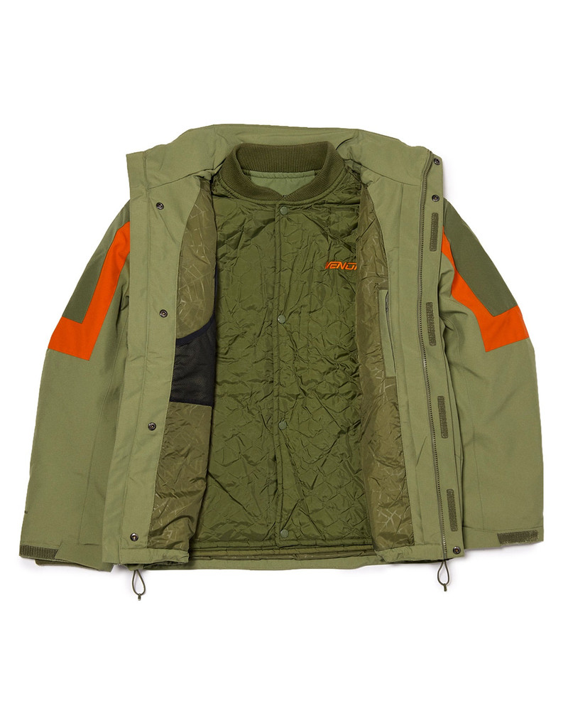 Unisex Venom 3 in 1 Jacket - Army Green 3