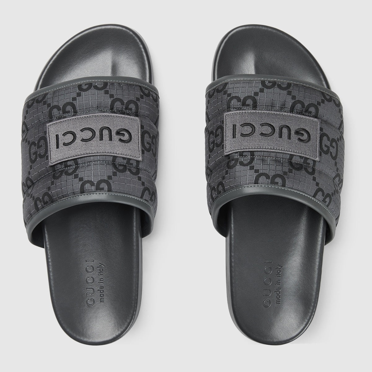 Gucci Logo GG Slide Sandals - 3