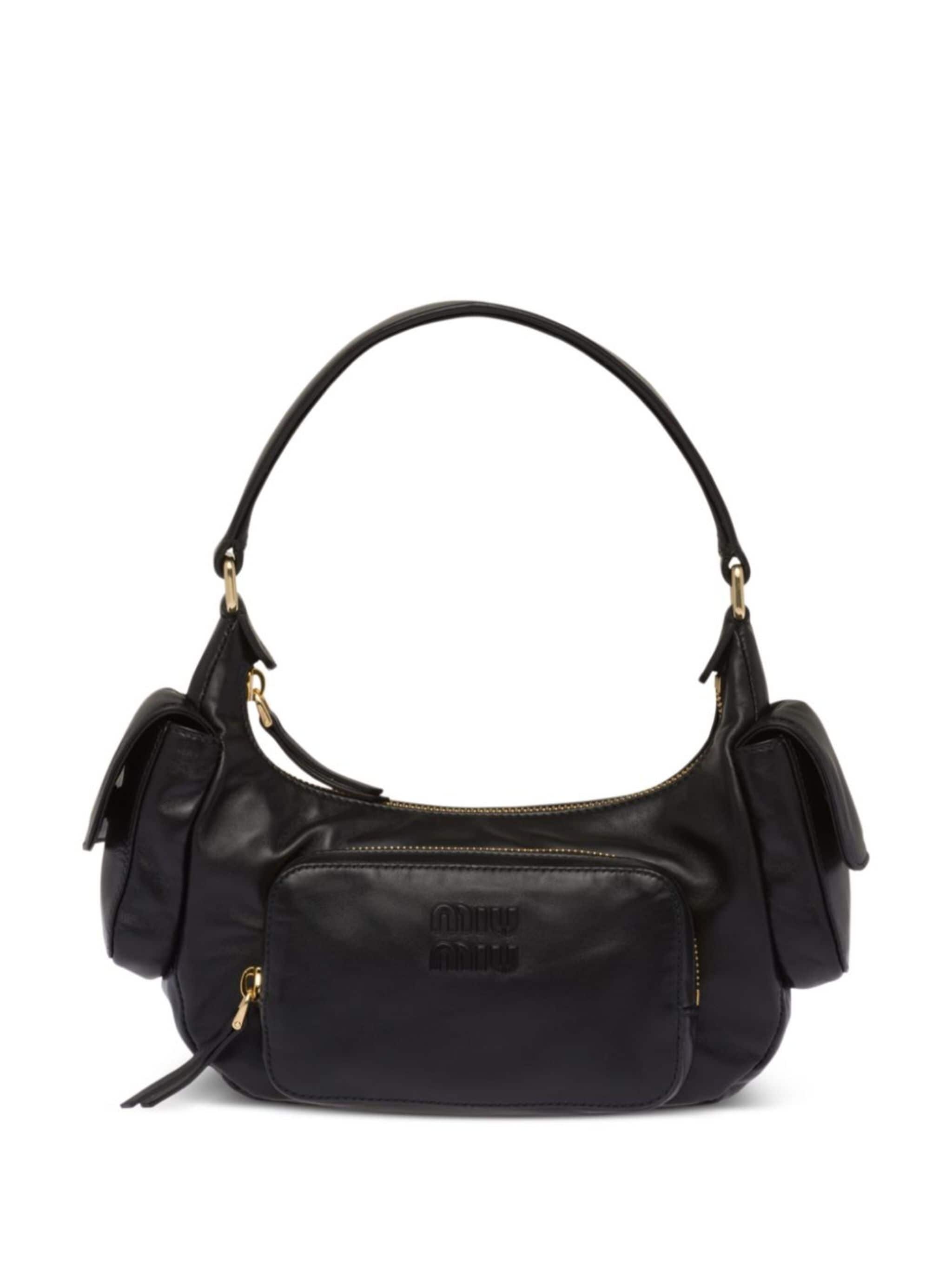 leather shoulder bag - 1