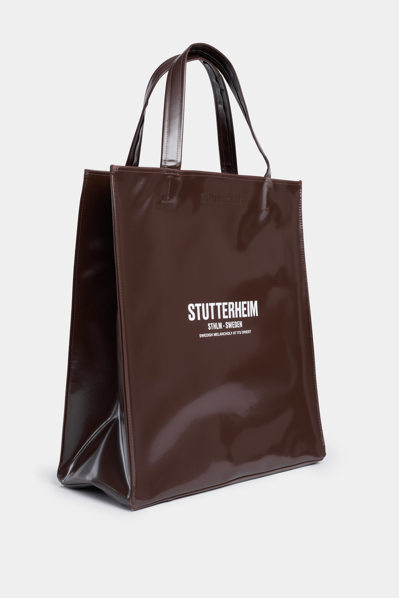 Stutterheim Stylist Opal Bag Dark Brown Opal outlook