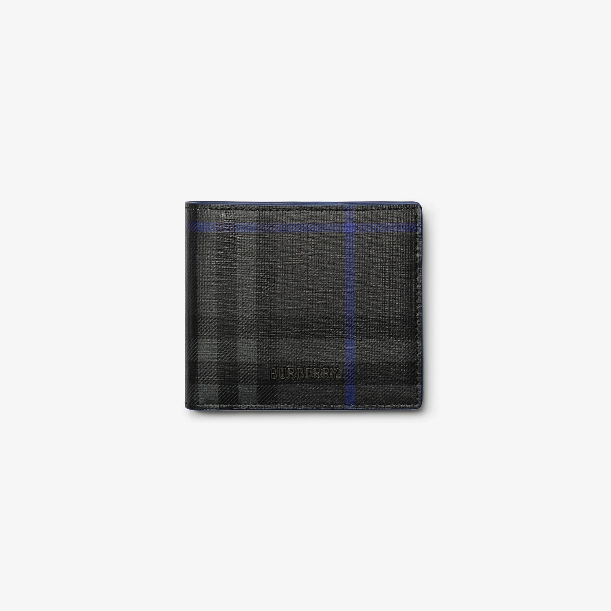 City Check Bifold Coin Wallet - 1
