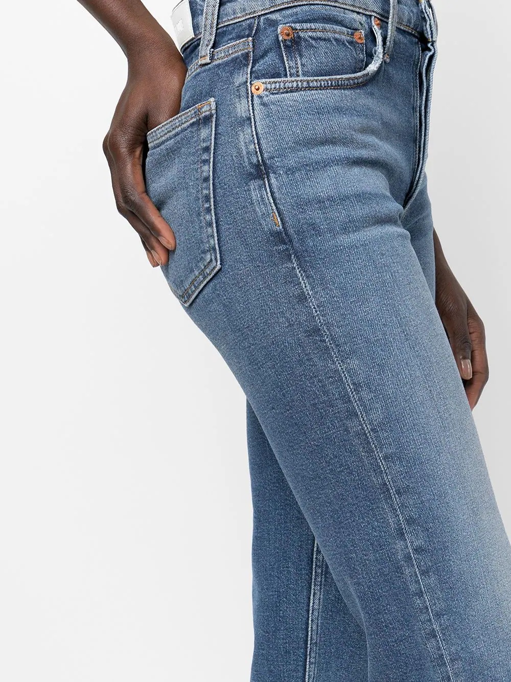 Stobe Pipe high-rise straight jeans - 5