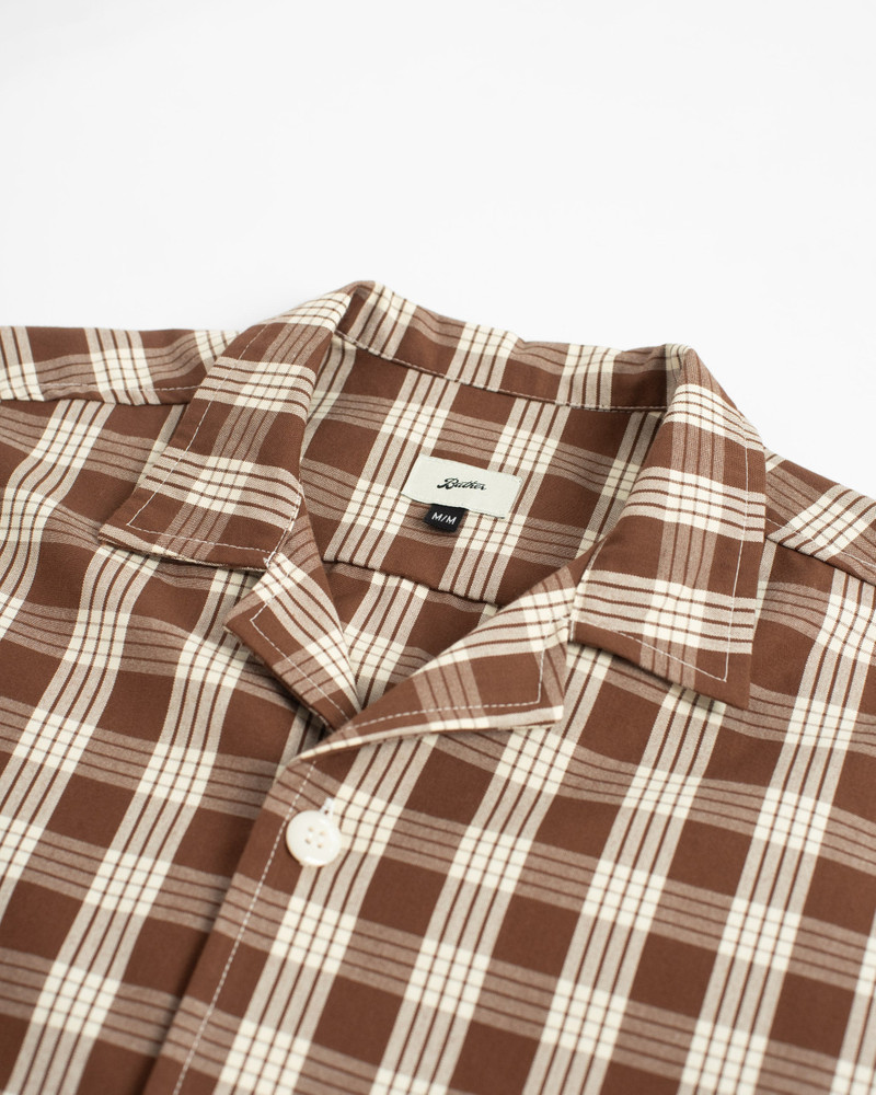 Walnut Palaka Traveler Camp Shirt 3