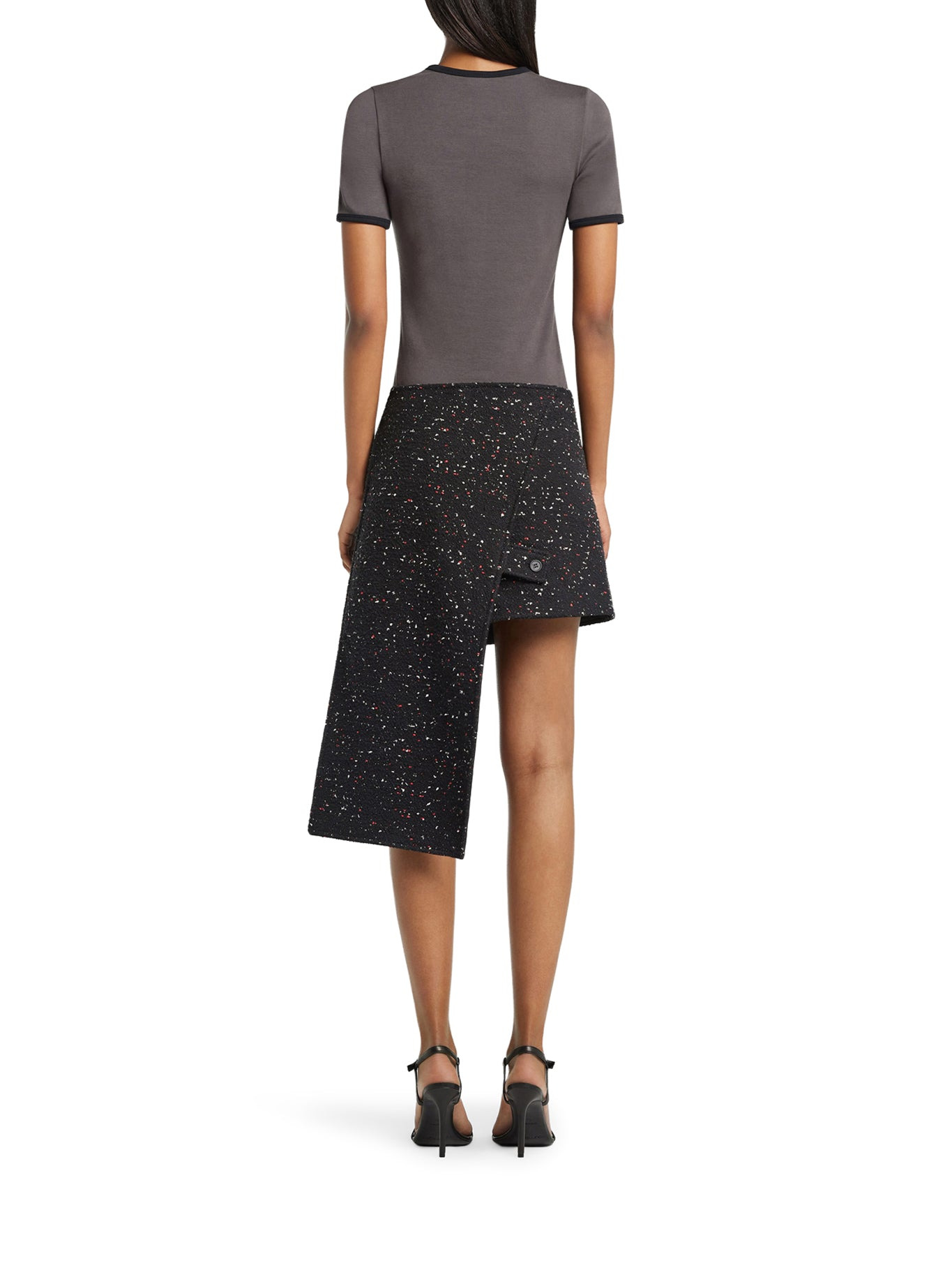 T-SHIRT WITH CONTRASTING COTTON PROFILES - 3