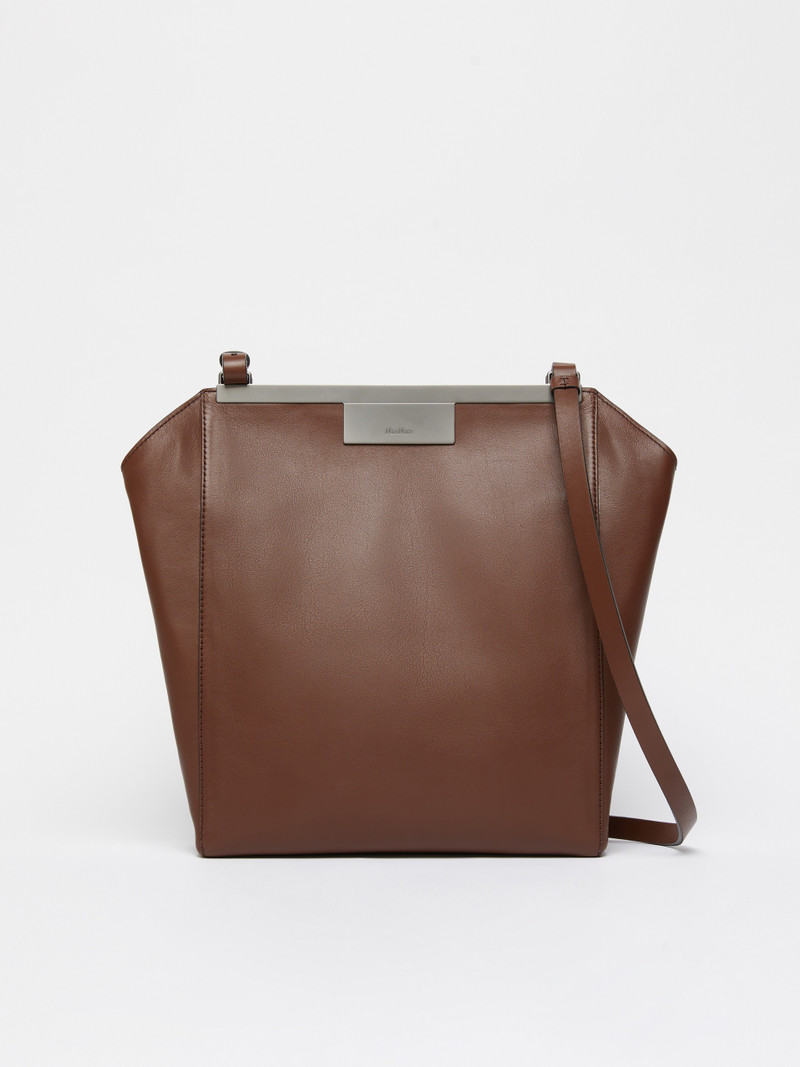 MMSUMMERCLASPS Natural leather shoulder bag 4