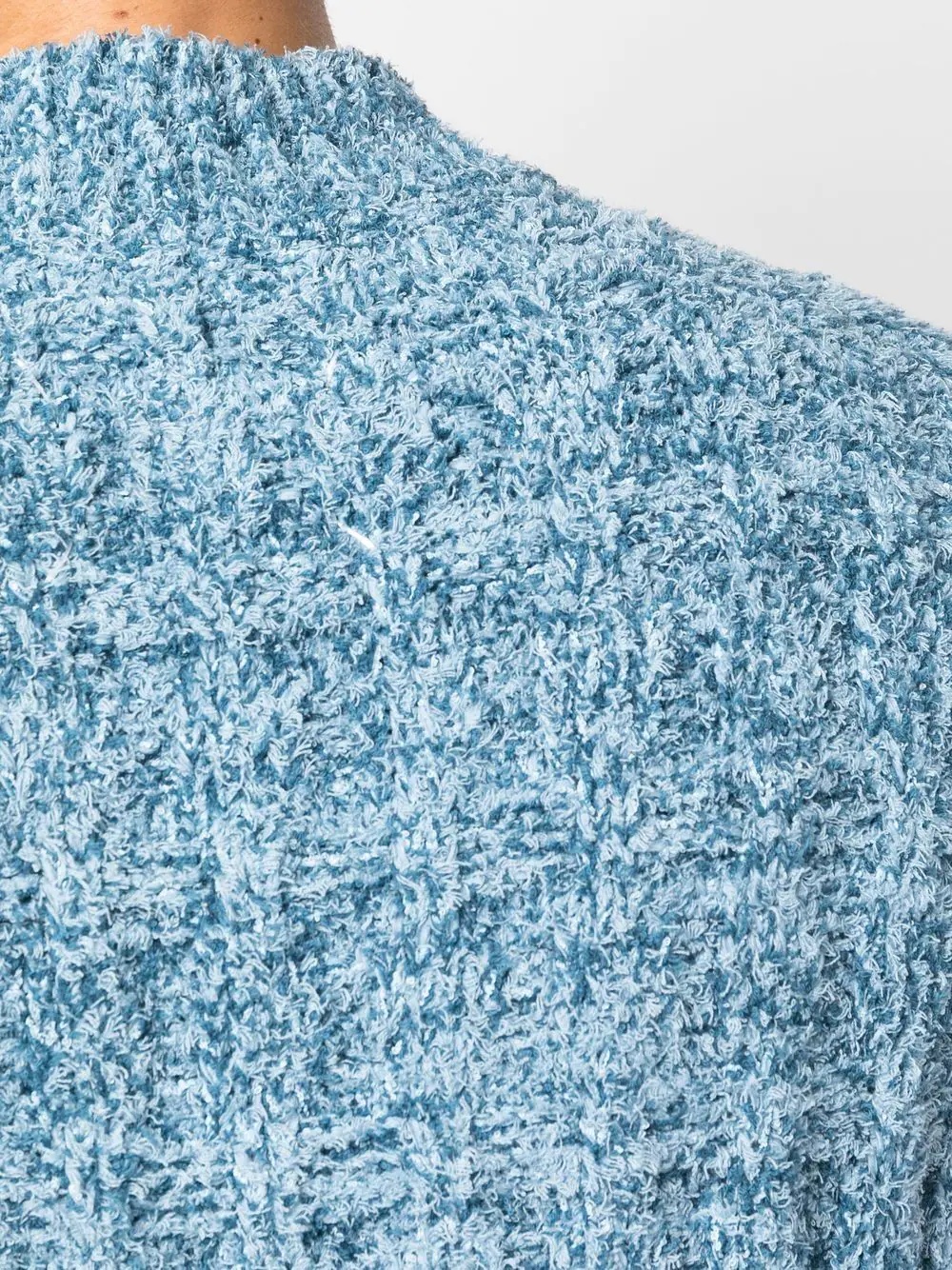 mock neck knitted vest - 6