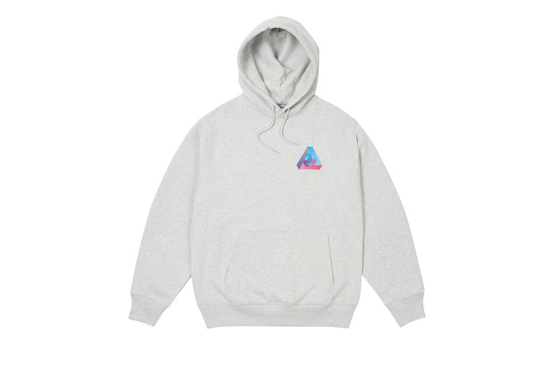 3P FADE HOOD GREY MARL - 1