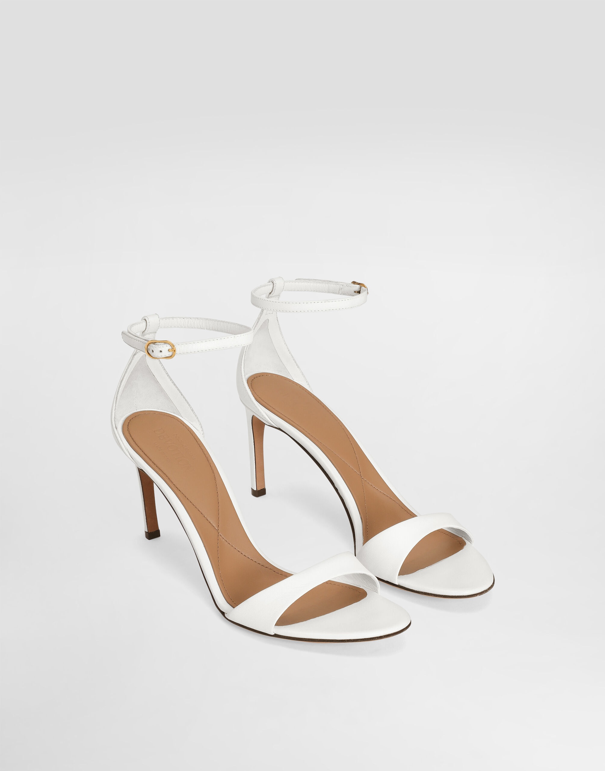 Polished goatskin sandals - 2
